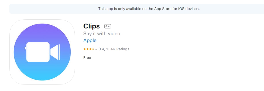 Apple Clips