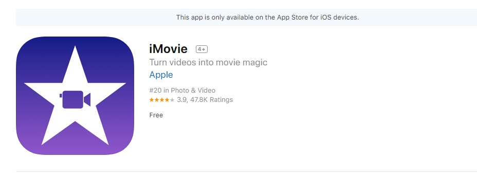 iMovie