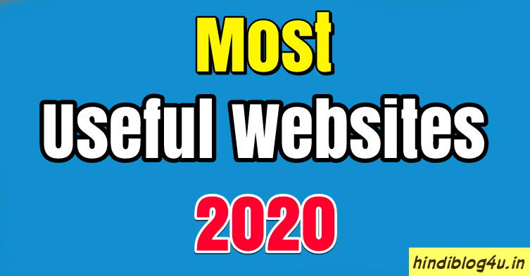 Most Useful Website in Hindi 2020 