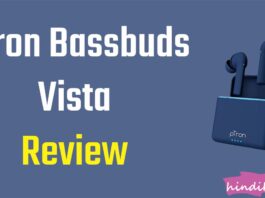 pTron Bassbuds Vista Review In Hindi